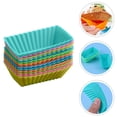 thumbnail image 3 of GOOHOCHY 12 unids para hornear moldes de pasteles Tazas de pasteles Postre moldes Herramientas para hornear en casa (color al azar), 3 of 7