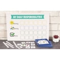 thumbnail image 4 of Inkdotpot Kids Daily Responsibility Checklist, To-Do list- Daily Routine- Chore Chart- Morning/Evening Checklist- Daily Task List- Childrens Job Poster-LG, 4 of 6