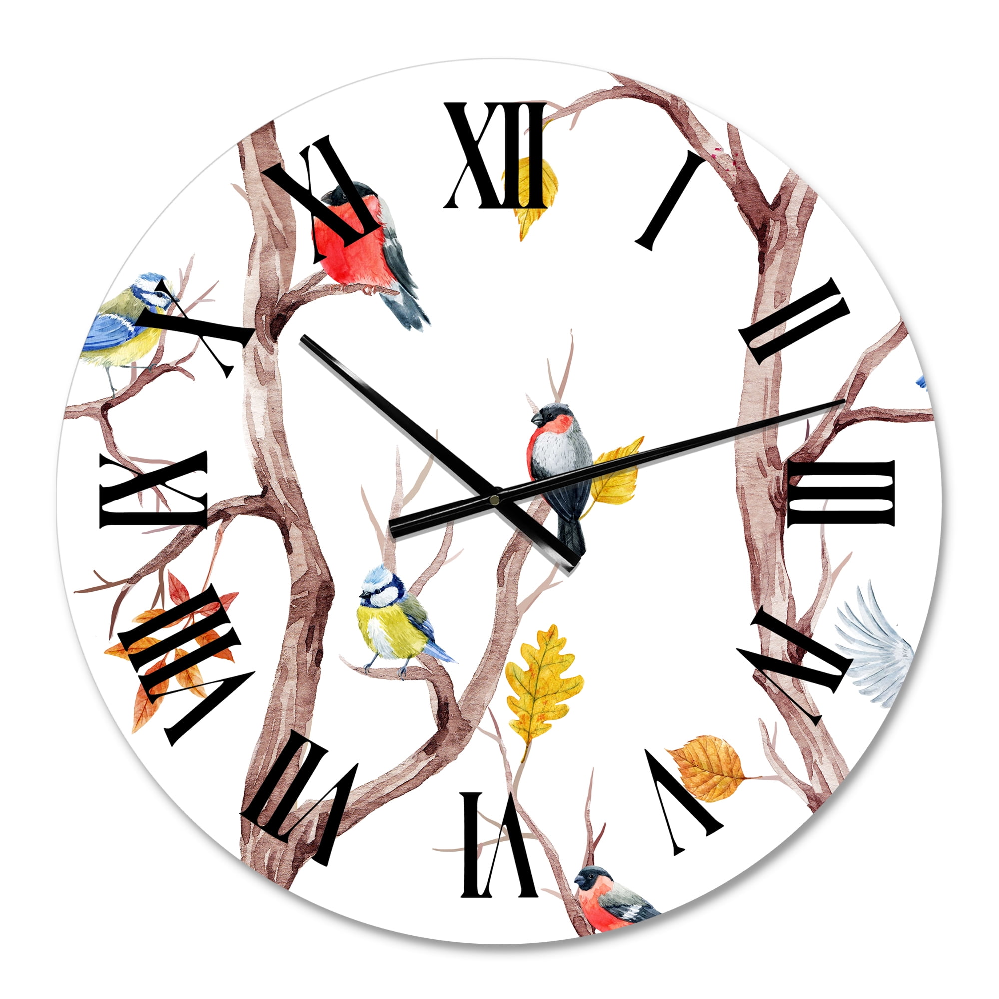 Designart 1 in Traditional Wall Clock