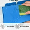 thumbnail image 5 of Dog Food Mat Anti-Messy Design Pet Bow Mat, Non Slip Silicone Waterproof Cat Feeding Placemat for Puppy Kitty Dog Cat Small Medium Animals, 5 of 7