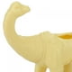thumbnail image 3 of M Buder Maceta de Dinosaurio de Plástico, Macetero de Animales para Plantas Suculentas y Decoración de Jardín Hogar (Amarillo) - 22 cm / 8.66 in, 3 of 8