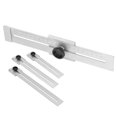 thumbnail image 3 of Precision Sliding Line Ruler for Woodworking,Accurate Scribing Tool with Carbon Steel Construction,Ideal for Parallel Measurements[250mm], 3 of 9
