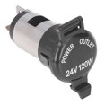thumbnail image 2 of Cigarette Lighter Socket 0‑24V 120W Power Outlet Adapter Universal for Cars Boats Tractors Motorcycles, 2 of 14