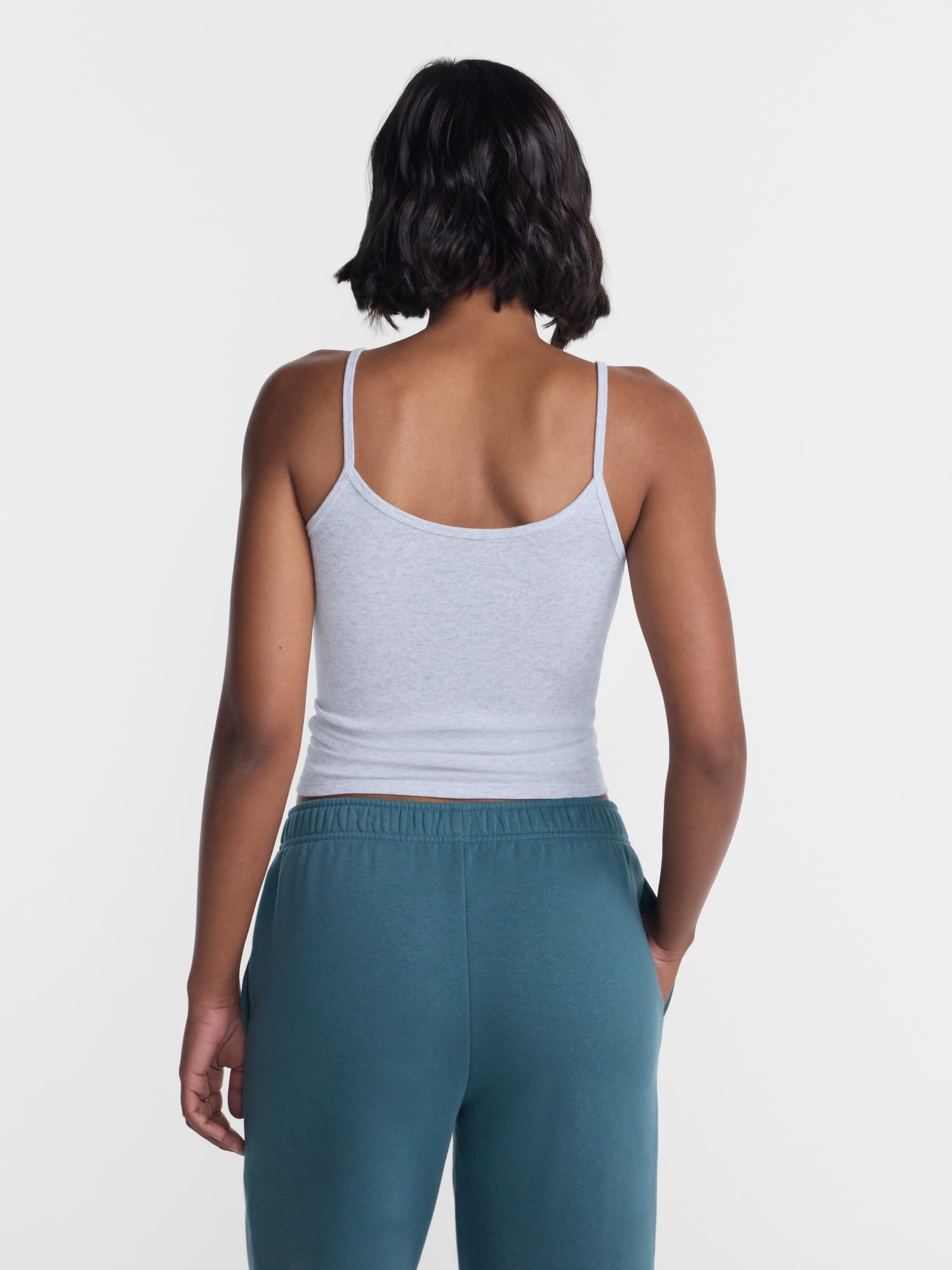 No Boundaries Scoop Neck Cami Top, Women's XXS-XXL