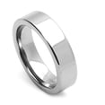 thumbnail image 2 of Men Women Tungsten Carbide Wedding Band Ring 6mm Comfort Fit Flat Classic Ring For Men & Women, 2 of 3