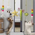 thumbnail image 2 of Methold Juguetes interactivos para gatos con cuerda elástica ajustable, juguetes para mascotas autoentretenidos activos y felices Juguetes para gatos tipo+4, 2 of 6