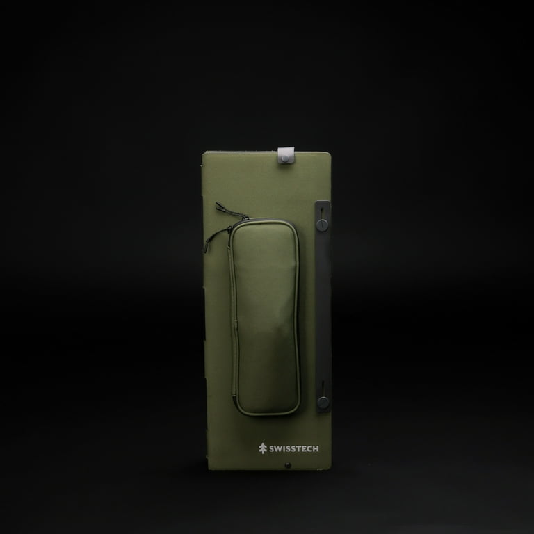 Swiss Tech 60W Foldable Solar Panel, USB-A and USB-C, Phone