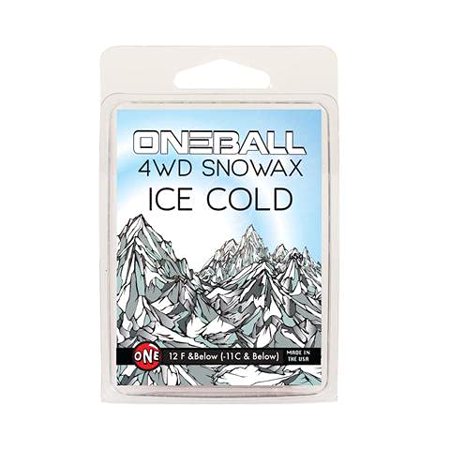 One Mfg 4WD Ice Snowboard & Ski Wax 65g - Fast, Affordable Performance ...