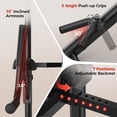 thumbnail image 4 of Sportsroyals Power Tower Pull Up Bar Station, 450LBS Stable Pull Up Dip Station for Home Gym | FED Fitness, 4 of 7