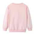 thumbnail image 2 of HILEELANG Toddler Girl Pink Sweatshirts Unicorn Graphic Crewneck Long Sleeve Pullover Cotton Top Sweater Shirts 4T, 2 of 5