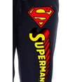 thumbnail image 3 of DC Comics Womens' Superman Logo Icon Classic Jogger Sleep Pajama Pants, 3 of 5