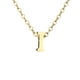 thumbnail image 1 of Delicado collar de oro para las mujeres lindo nombre de la letra gargantilla collares para niñas joyas, 1 of 3
