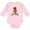 AD-Pink, variant on Inktastic 1st Birthday Fox 1 Year Old Boys or Girls Long Sleeve Baby Bodysuit