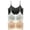 BU1, variant on Womens Underwear 3-Pack Solid Thin Ice Silk Seamless Push Up Minimizer Anti-Sag Sports Bra PK3 XXL