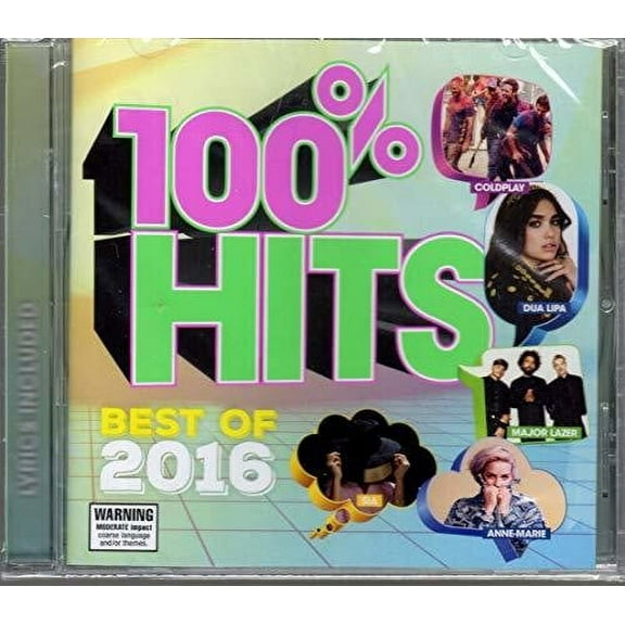 Various Artists - 100% Hits Best Of 2016 / Various - CD
