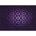 thumbnail image 1 of Ahgly Company Machine Washable Indoor Rectangle Transitional Deep Purple Area Rugs, 3' x 5', 1 of 7
