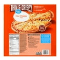 thumbnail image 6 of Great Value Thin Crust Four Cheese Pizza, Tomato Basil Garlic Sauce, 16.9 oz (Frozen), 6 of 12