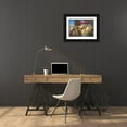 thumbnail image 3 of Milyukov, Alexey 14x11 Black Ornate Wood Framed with Double Matting Museum Art Print Titled - South yard, 3 of 4