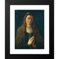 thumbnail image 2 of Albrecht Dürer 14x18 Black Modern Framed Museum Art Print Titled - Portrait of a Young Woman with Her Hair Down (1497), 2 of 5
