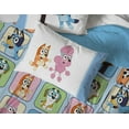 thumbnail image 4 of Bluey Fun With Friends 4 Piece Twin Size Kids Bed Set, 4 of 5