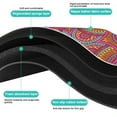 thumbnail image 2 of Pet Feeding Mat Featuring Cultural Exotic Meditation Mandala Pattern, Absorbent Waterproof Non-Slip Dog Food Mat Easy Clean, 2 of 2