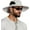 Gray, variant on Bxaolu Wide Brim Sun Hat, Sun Protection Waterproof Packable Bucket Hat for Men Women, Fishing Hiking Beach Garden Hat, Dark Gray