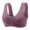Purple, variant on Sngxgn Women's Full Coverage Underwire Unlined Lace Bra(Purple,46)