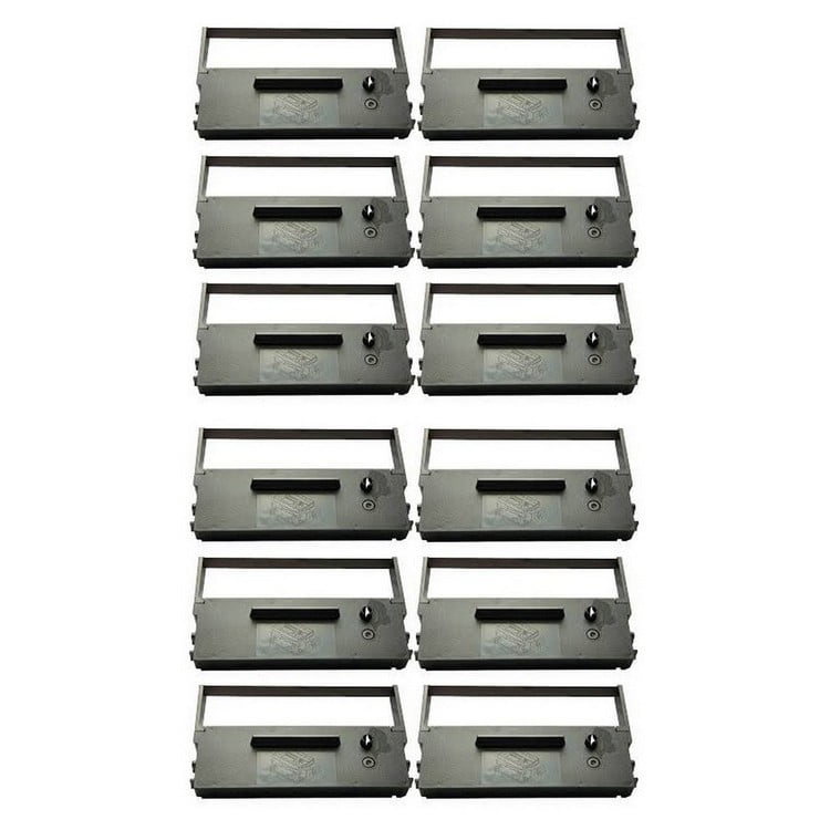 Printerdash Compatible Replacement For Citizen Dp 700 730 Purple P O S Printer Ribbons 12 Pk 12pk Walmart Com Walmart Com
