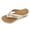 White, variant on Fukaraa Women's Orthopedic Sandals Arch Support Wedge Non-Slip Beach Platform Summer Shoes