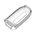 thumbnail image 6 of TPU Key Fob Cover Case for Jeep Grand Cherokee 14-21 Key Fob Shell Protector Keyless Remote for Smart Key Holder Silver Tone, 6 of 6