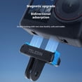 thumbnail image 3 of for dji Action6 base action camera magnetic quick-release two-claw adapter base, 3 of 7