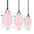 thumbnail image 2 of Juego de huevos Yoni de cuarzo Natural puro de 100%, bolas para ejercitador Kegel, bolas vaginales, huevos de Jade musculares, bola masajeadora para estiramiento Vaginal, 2 of 4