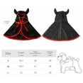thumbnail image 2 of Vampire Pet for Cats & Small Dogs - Halloween Cloak with Bat Wing Design, Spooky Pet Clothes for Halloween Parties & Photo, 2 of 4