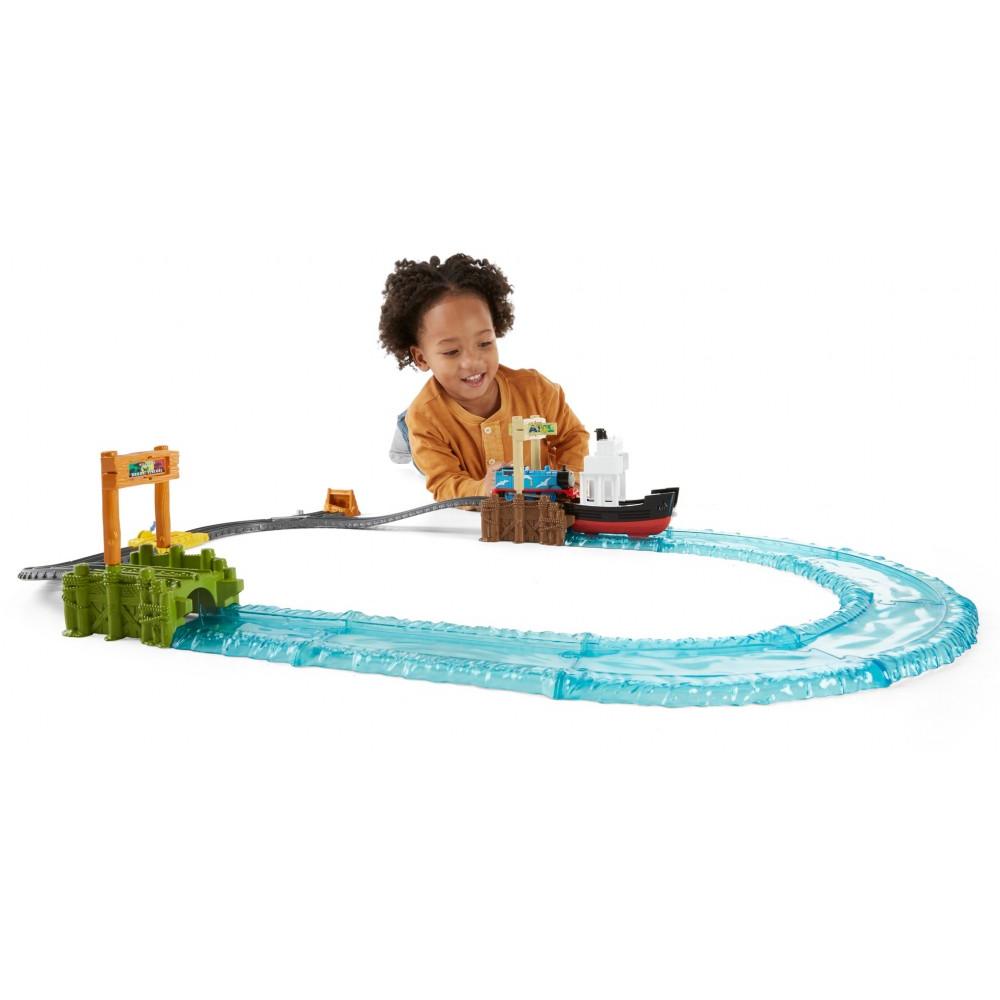 thomas and friends boat and sea set