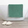 thumbnail image 4 of Mainstays Green 2-Piece Chenille Noodle Bath Rug Set 17"x24", 4 of 7