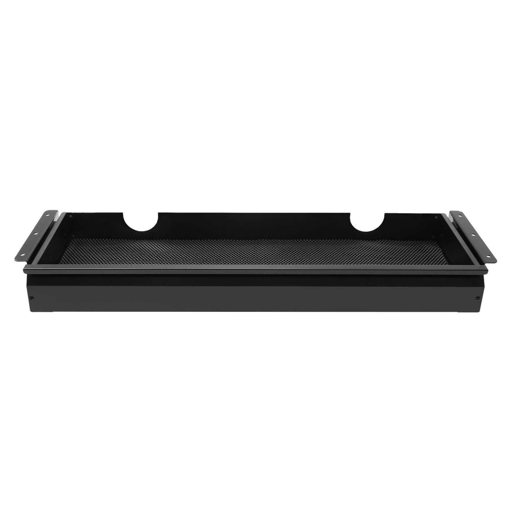 Under Desk Drawer 33", Slide Out Organizer, Hidden Desktop Storage, Pencil Drawer for Office Home, Sit Stand Workstation - 33x9x4 Inch