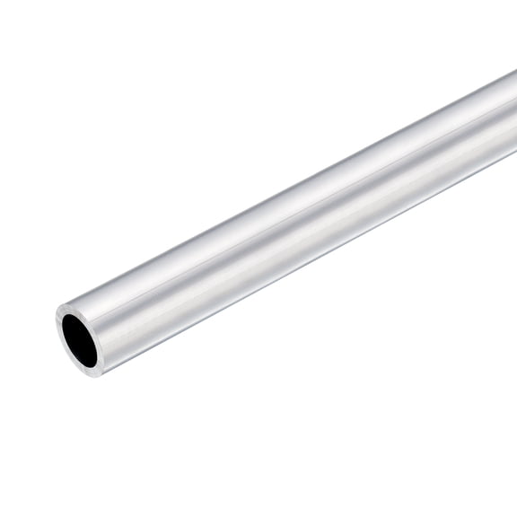 Uxcell 20mm OD 15mm Inner Dia 400mm Length 6063 Aluminum Tube for Industry DIY Project