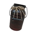 thumbnail image 4 of koolsoo Retro Iron Flower Bucket Multipurpose Smoothly Surface Rustic Garden Plant Pot Flower Pot Planter for Home Office Patios Decor red, 4 of 9