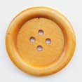 thumbnail image 4 of Chenkou Craft 20 Piezas Tamaño Grande 50Mm 2 "" Botones Redondos De Madera 4 Agujeros Botón De Costura Artesanal, 4 of 4