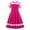 RD2, variant on REDARER Girls' Fit & Flare Dress with Polka Dot Mesh Yoke & Hem, Classic Round Neck Casual Everyday, for Spring & Summer,12-13 Years
