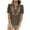 *1-Army Green, variant on VBVC No Boundarie Women's Embroidered Blouse,Womens V Neck Short Sleeve Shirts,Plus Size Going Out Tops For Women,*Khaki,Size L