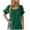 Green, variant on Womens Tops Plus Size Fashion Women's Casual Comfortable Solid Short Sleeved Top Blouse T-Shirt