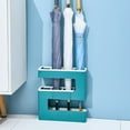 thumbnail image 4 of Pretyzoom 1Pcs Umbrella Storage Racks Green Plastic Wall-mounted Holder for Homeowners, 4 of 8