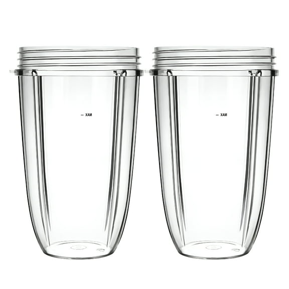 ACDANC 2 Pack Blender Replacement Parts,24OZ Cup with Replacement Extractor Blade for 600W 900W Blenders