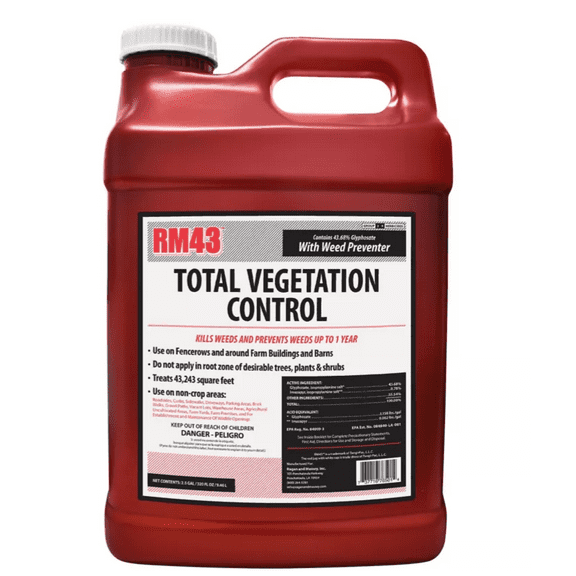 RM43 2.5 gal. Total Vegetation Control Weed Preventer Concentrate with Glyphosate and Imazapyr