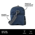 thumbnail image 5 of BUILT Oxford Adult Henry Lunch Bag Navy, 5 of 11