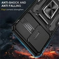thumbnail image 5 of KOMI Étui pour Google Pixel 7 Pro, Support de Voiture Militaire Protection [Béquille Intégrée] Anneau Métallique Magnétique Support Robuste TPU+PC Antichoc Étui de Téléphone pour Google Pixel 7 Pro 5G, 6,7 Pouces 2022 Noir, 5 of 5