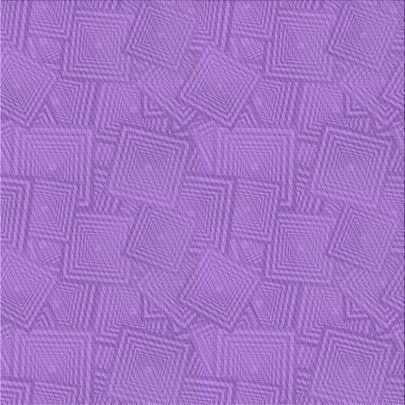 Ahgly Company Machine Washable Indoor Square Transitional BlueViolet Purple Area Rugs, 5' Square