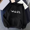 thumbnail image 4 of Sudadera Para Mujer, Sudaderas Con Capucha A La Moda, Suéter Informal de Manga Larga, Tops Con Cordón, Suéter Suelto Ligero, Tops Odeerbi  ODB172379, 4 of 5