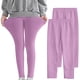 thumbnail image 4 of Odeerbi 3-12 Años Niñas 2 Pcs Leggings Mallas Elásticas Lycra Pantalones de Comodidad Suavidad Transpirable Pantimedias, 4 of 9